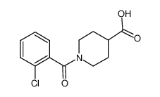 1-(2-氯苯甲酰基)哌啶-4-羧酸