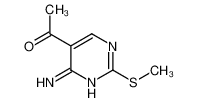 1-(4-氨基-2-(甲硫基)嘧啶-5-基)乙酮
