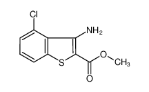 3-氨基-4-氯-1-苯并噻吩-2-羧酸甲酯