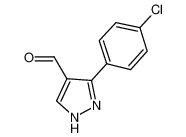 3-(4-氯-苯基)-1H-吡唑-4-甲醛