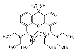 P,P′-(9,9-二甲基-9H-氧杂蒽-4,5-二基)双[N,N,N′,N′-四乙基-亚膦酸二酰胺]