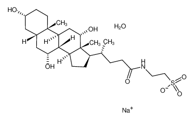 2-((R)-4-((3R,5S,7R,8R,9S,10S,12S,13R,14S,17R)-3,7,12-三羟基-10,13-二甲基十六氢-1H-环戊二烯并[a]菲-17-基)戊酰胺基)乙磺酸钠盐水合物