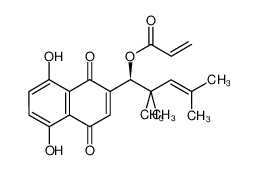 β,β-二甲基丙烯酰阿卡宁