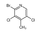 2-溴-3,5-二氯-4-甲基吡啶