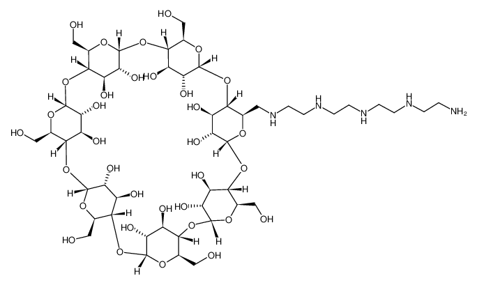 单-(6-四乙烯五胺-6-去氧)-β-环糊精