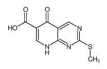 2-(甲硫基)-5-氧代-1，5-二氢吡啶并[2，3-d]嘧啶-6-羧酸