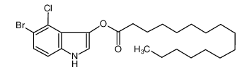 5-溴-4-氯-3-吲哚基棕榈酸盐