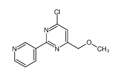 4-氯-6-(甲氧基甲基)-2-(吡啶-3-基)嘧啶