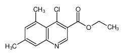 4-氯-5,7-二甲基喹啉-3-羧酸乙酯
