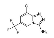 8-氯-6-(三氟甲基)[1，2，4]三唑并[4，3-a]吡啶-3-胺