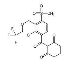 2-(2-氯-4-(甲基磺酰基)-3-((2，2，2-三氟乙氧基)甲基)苯甲酰基)环己烷-1，3-二酮