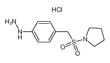 4-(吡咯烷基磺酰基甲基)苯肼盐酸盐
