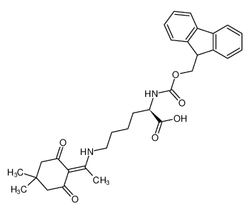N-芴甲氧羰基-N'-[1-(4,4-二甲基-2,6-二氧代环己亚基)乙基]-D-赖氨酸