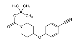 4-(4-氰基苯氧基)哌啶-1-羧酸叔丁酯