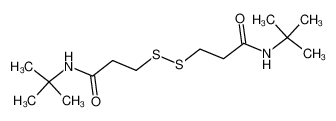 3，3-二硫烷叉基二(N-(叔-丁基)丙酰胺)