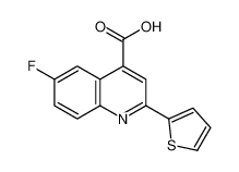 6-氟-2-噻吩-2-基-喹啉-4-羧酸