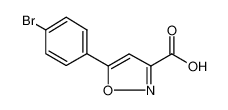 5-(4-溴苯基)异噁唑-3-甲酸
