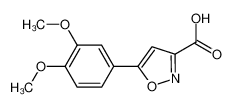 5-(3,4-二甲氧基苯基)异恶唑-3-羧酸
