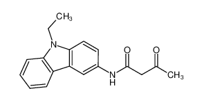 N-(9-乙基-9H-咔唑-3-基)-3-氧代丁酰胺