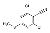 2-甲硫基-4,6-二氯-5-氰基嘧啶