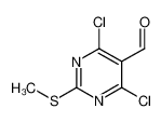 4，6-Dichloro-2-(methylthio)-5-formylpyrimidine