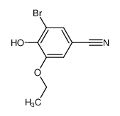 3-溴-5-乙氧基-4-羟基苯甲腈