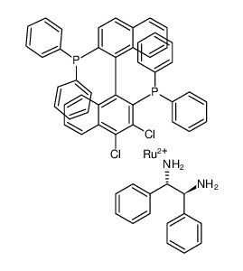 二氯[(S)-(-)-2，2′-双(二苯基膦)-1，1′-联萘基][(1S，2S)-(-)-1，2-二苯基乙二胺]钌(II)