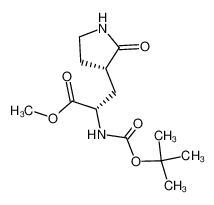 (S)-2-(Boc-氨基)-3-[(S)-2-氧代-3-吡咯烷基]丙酸甲酯