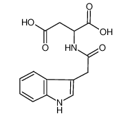 2-(2-(1H-吲哚-3-基)乙酰氨基)琥珀酸