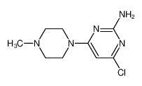 4-氯-6-(4-甲基哌嗪-1-基)嘧啶-2-胺