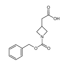 2-(1-((苄氧基)羰基)氮杂环丁烷-3-基)乙酸