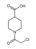 1-(2-氯乙酰基)哌啶-4-羧酸