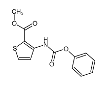 3-[(苯氧羰基)氨基]噻吩-2-羧酸甲酯