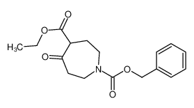 1-Cbz-5-氧代氮杂环庚烷-4-甲酸乙酯