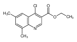 4-氯-6，8-二甲基喹啉-3-羧酸乙酯