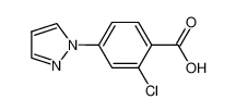 2-氯-4-(1H-吡唑-1-基)苯甲酸