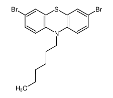 3,7-二溴-10-己基吩噻嗪