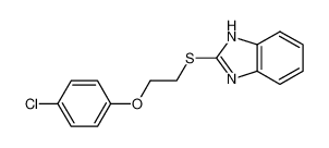 2-((2-(4-氯苯氧基)乙基)硫基)-1H-苯并[d]咪唑