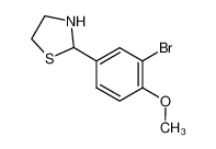 2-(3-溴-4-甲氧基苯基)噻唑烷