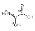 L-Alanine-13C2,15N
