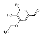 3-溴-5-乙氧基-4-羟基苯甲醛