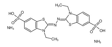 2,2''-联氨-双(3-乙基苯并噻唑啉-6-磺酸)二胺盐