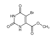 5-溴-2，6-二氧代-1，2，3，6-四氢嘧啶-4-羧酸甲酯