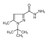 1-(叔丁基)-5-甲基-1H- 吡唑-3-碳酰肼