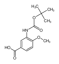 Boc-3-氨基-4-甲氧基苯甲酸
