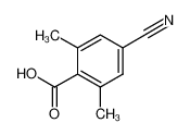 4-氰基-2，6-二甲基苯甲酸