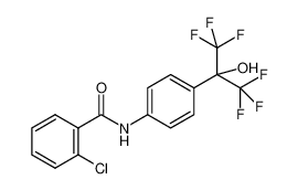 2-氯-N-(4-(1,1,1,3,3,3-六氟-2-羟基丙烷-2-基)苯基)苯甲酰胺