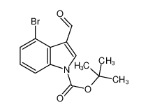 4-溴-3-甲酰基吲哚-1-羧酸叔丁酯