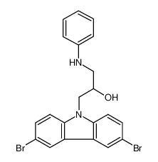 1-(3,6-二溴-9H-咔唑-9-基)-3-(苯基氨基)丙-2-醇