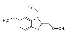 1-(3-乙基-5-甲氧基-2(3H)-苯并噻唑亚基)-2-丙酮